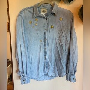 90s Vintage Haggar Denim Shirt